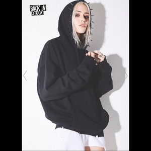Current Mood | Deranged Desire Spiked Hoodie